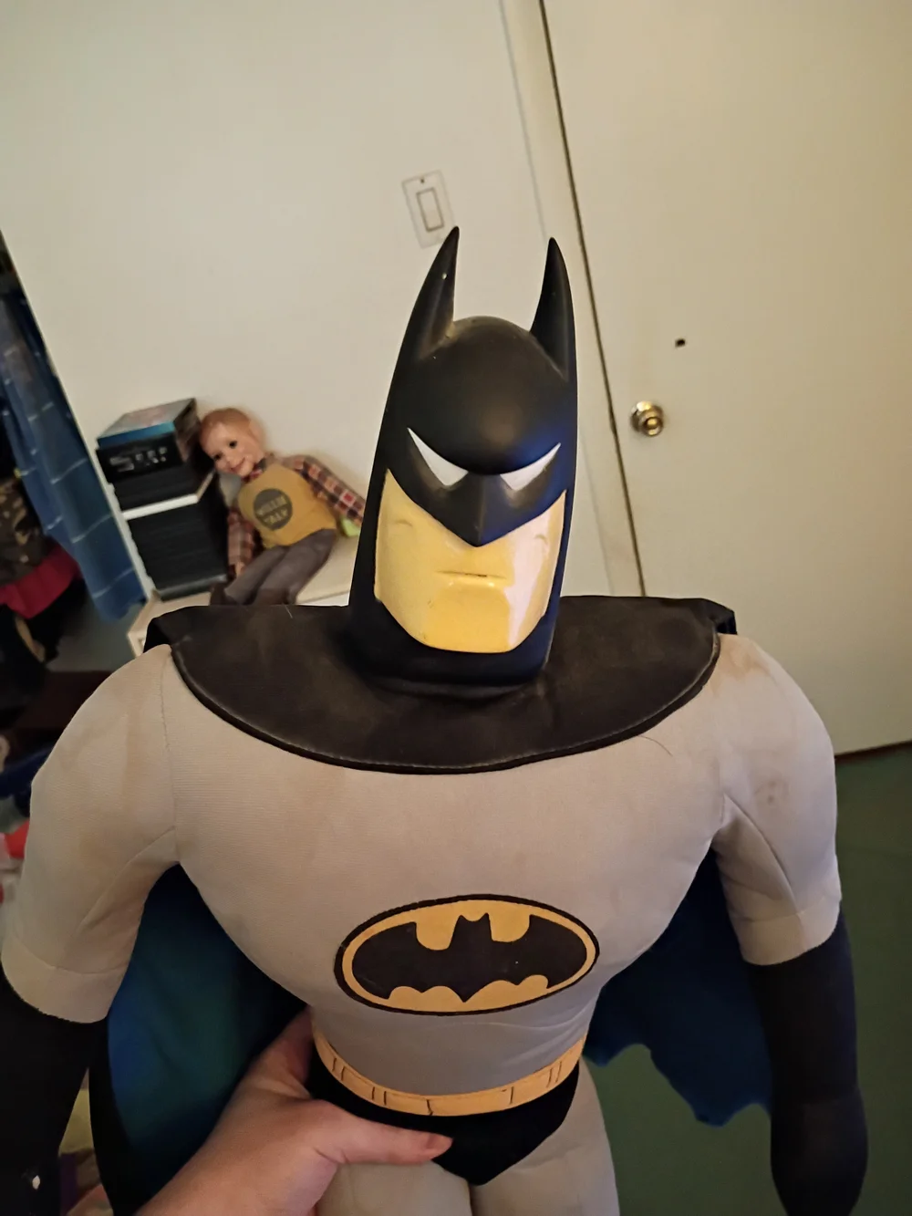 Batman TAS Batman Gray & Black Big Plush Toy - Official Style